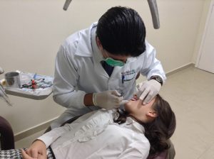 Durante o tratamento odontológico